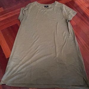 Dress olive green
